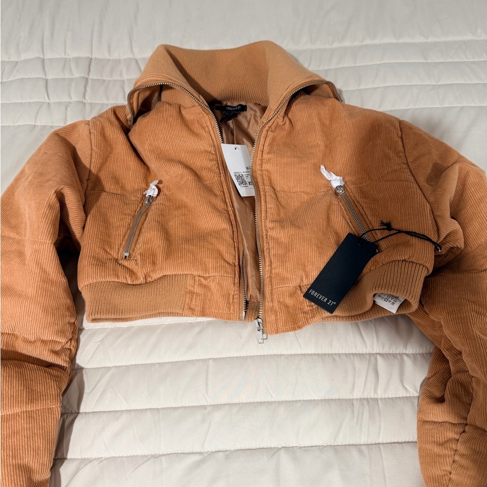 Forever 21 Camel Corduroy Jacket